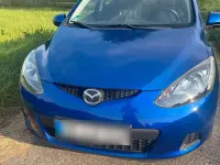 Gebraucht Mazda 2 75 PS (55 kW) 2009 Blau Kleinwagen