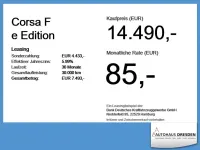 Usata Opel Corsa-e Edition 100 kW (136 CV) 2023 Arancione Utilitaria