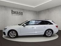 Gebraucht Audi A4 S-Line 204 PS (150 kW) 2023 Gletscherweiß metallic Kombi
