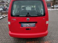 Gebraucht VW Caddy Maxi 102 PS (75 kW) 2010 Rot Van / Kleinbus