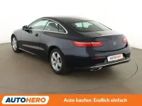 Gebraucht Mercedes E200 Avantgarde 184 PS (135 kW) 2017 Blau Coupé