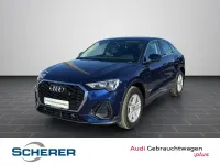 Gebraucht Audi Q3 Sportback Basis 150 PS (110 kW) 2023 Navarrablau metallic (metallic) SUV