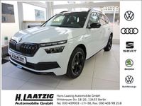 Gebraucht Skoda Kamiq Monte Carlo 150 PS (110 kW) 2023 Moon weiß metallic (metallic) SUV