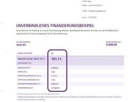 Gebraucht Audi A3 Sportback 105 PS (77 kW) 2012 Schwarz Kleinwagen