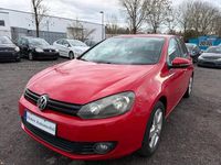 Gebraucht VW Golf VI Trendline 80 PS (58 kW) 2009 Rot Kleinwagen