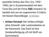 Gebraucht Renault Clio 60 PS (44 kW) 1991 Kleinwagen