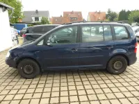 Gebraucht VW Touran Conceptline 105 PS (77 kW) 2006 Blau Van / Kleinbus