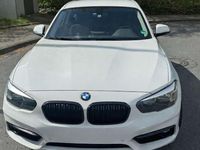 Gebraucht BMW 116 Sport Line 116 PS (85 kW) 2019 Weiß Kleinwagen