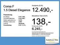 Gebraucht Opel Corsa Elegance 102 PS (75 kW) 2023 Jade weiss/arktis weiss Kleinwagen