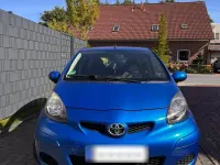 Gebraucht Toyota Aygo 68 PS (50 kW) 2009 Blau Kleinwagen