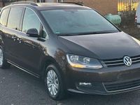 Gebraucht VW Sharan Comfortline 140 PS (102 kW) 2014 Braun Van / Kleinbus