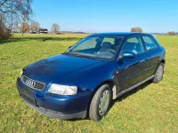 Second-hand Audi A3 101 CP (74 kW) 1999 Albastru Hatchback