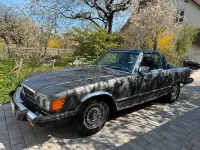 Gebraucht Mercedes SL380 204 PS (150 kW) 1984 Grau Cabrio