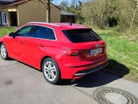 Second-hand Audi A3 Advanced 116 CP (85 kW) 2024 Roșu Break