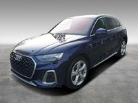 Gebraucht Audi Q5 S-Line 204 PS (150 kW) 2021 Navarrablau metallic SUV