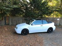 Second-hand VW Golf Edition 116 CP (85 kW) 2003 Alb Cabrio