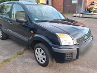 Gebraucht Ford Fusion 80 PS (58 kW) 2007 Blau Kleinwagen