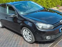 Gebraucht VW Golf VI Team 122 PS (89 kW) 2011 Schwarz Kleinwagen