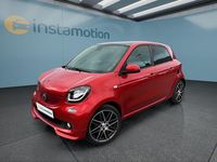 Używany Smart ForFour Brabus 109 KM (80 kW) 2018 Czerwony Hatchback