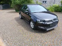 Gebraucht VW Polo Highline 86 PS (63 kW) 2010 Schwarz Kleinwagen