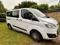 Gebraucht Ford Tourneo 100 PS (73 kW) 2016 Weiß Van / Kleinbus