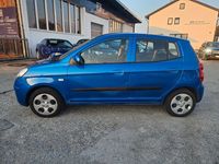 Gebraucht Kia Picanto Start 65 PS (47 kW) 2009 Blau Kleinwagen
