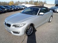 Gebraucht BMW 218 136 PS (100 kW) 2017 Glaciersilber Cabrio