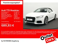 Gebraucht Audi TTS 310 PS (228 kW) 2017 Gletscherweiß metallic/schwarz Cabrio