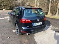 Gebraucht VW Golf Sportsvan Highline 150 PS (110 kW) 2014 Schwarz Van / Kleinbus