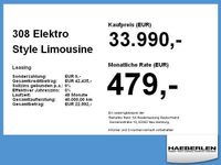 Neu Peugeot 308 Style 114 kW (156 PS) 2026 Blau Limousine