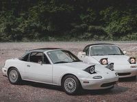 Gebraucht Mazda MX5 116 PS (85 kW) 1990 Weiß Cabrio