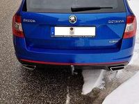 Gebraucht Skoda Octavia RS 184 PS (135 kW) 2017 Blau Kombi