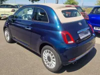 Gebraucht Fiat 500 Lounge 69 PS (50 kW) 2018 Colore esterno dipinto di blue Cabrio