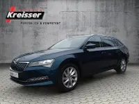 Gebraucht Skoda Superb Style 150 PS (110 kW) 2022 Blau Kombi