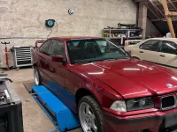 Używany BMW 325 420 KM (308 kW) 1993 Czerwony Coupe