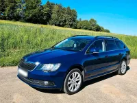 Gebraucht Skoda Superb 140 PS (102 kW) 2013 Blau Kombi