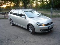 Gebraucht VW Golf VI 122 PS (89 kW) 2009 Beige metallic Kleinwagen