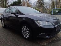 Usata Seat Leon 105 CV (77 kW) 2013 Nero Utilitaria