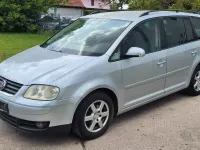 Gebraucht VW Touran Trendline 140 PS (102 kW) 2004 Silber Van / Kleinbus