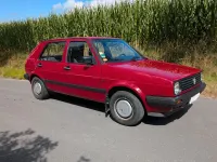 Gebraucht VW Golf II 54 PS (39 kW) 1990 Rot Kleinwagen