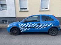 Gebraucht Opel Corsa 75 PS (55 kW) 2001 Blau Kleinwagen