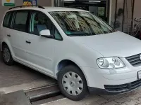 Gebraucht VW Touran Conceptline 102 PS (75 kW) 2005 Weiß Van / Kleinbus