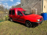 Gebraucht VW Caddy 75 PS (55 kW) 1998 Rot Van / Kleinbus