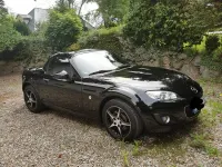Gebraucht Mazda MX5 126 PS (92 kW) 2010 Schwarz Cabrio
