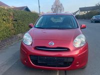 Gebraucht Nissan Micra Acenta 80 PS (58 kW) 2011 Rot Kleinwagen