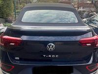 Gebraucht VW T-Roc Cabriolet Style 110 PS (80 kW) 2024 Schwarz Cabrio