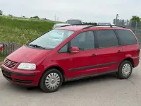 Gebraucht VW Sharan 140 PS (102 kW) 2008 Rot Van / Kleinbus