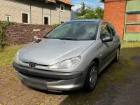 Gebraucht Peugeot 206 60 PS (44 kW) 2001 Grau Kleinwagen