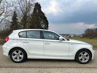 Gebraucht BMW 116 Advantage 122 PS (89 kW) 2011 Weiß Kleinwagen