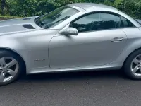 Gebraucht Mercedes SLK200 163 PS (119 kW) 2005 Silber Cabrio